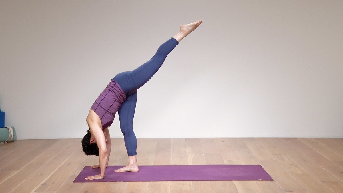 Straightforward yoga flow