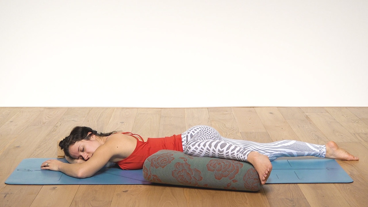 Bolster Yin practice